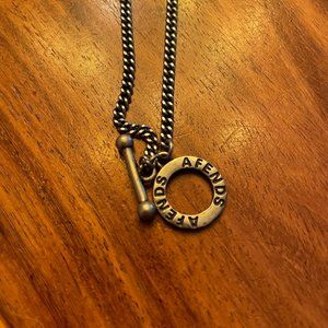 Afends Mens Silver Necklace